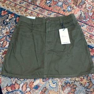 Green skirt!